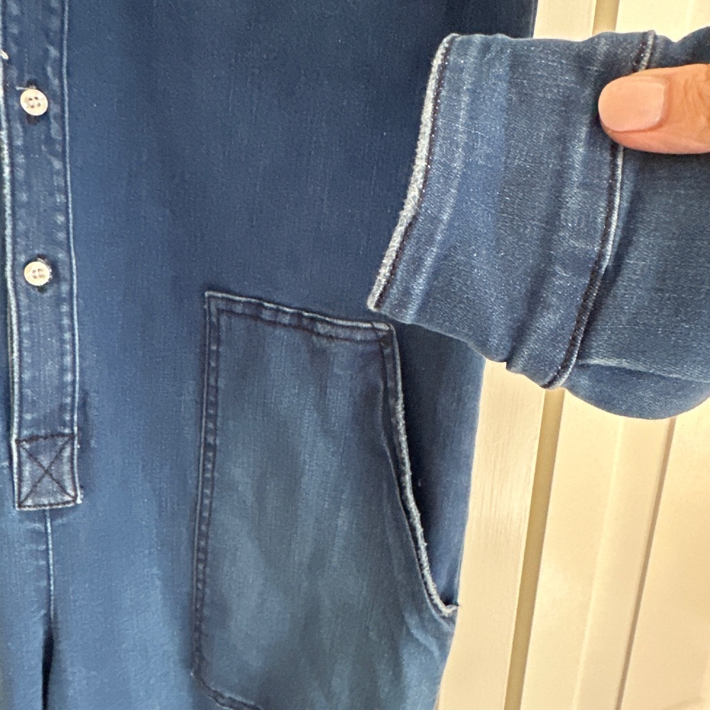 Frank and Eileen Performance Denim Jumpsuit - Picture 2 of 7